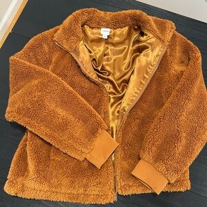 J. Crew teddy jacket